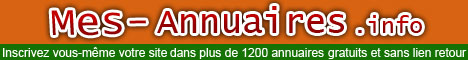 Plein d'annuaires gratuits